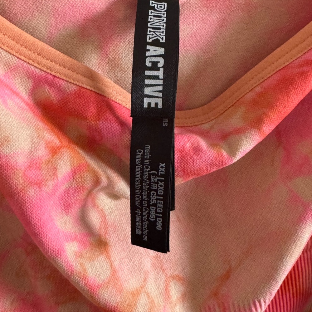 PINK Victoria's Secret Tie-Dye Sports Bra